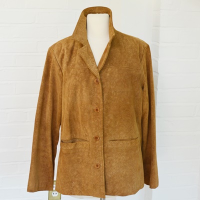 The Territory Ahead Suede Leather Coat