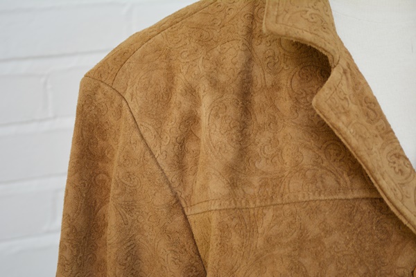The Territory Ahead Suede Leather Coat