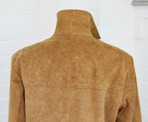 The Territory Ahead Suede Leather Coat