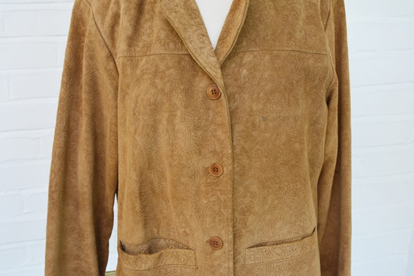 The Territory Ahead Suede Leather Coat