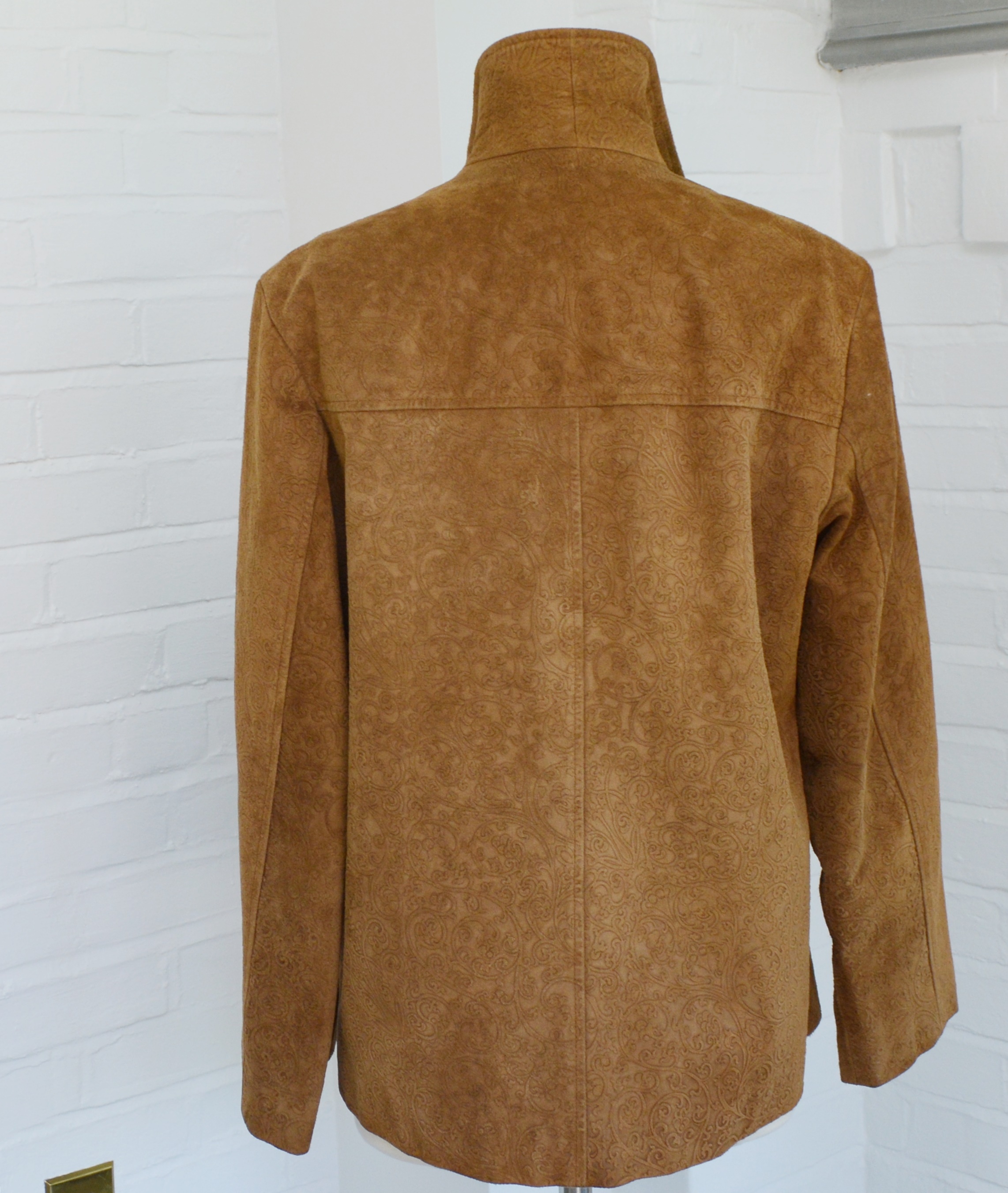 The Territory Ahead Suede Leather Coat