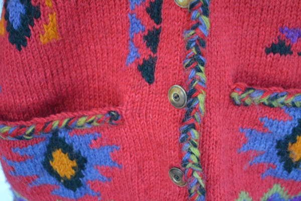 Newari Wool Sweater Jacket