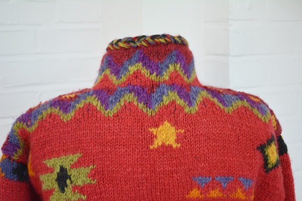 Newari Wool Sweater Jacket