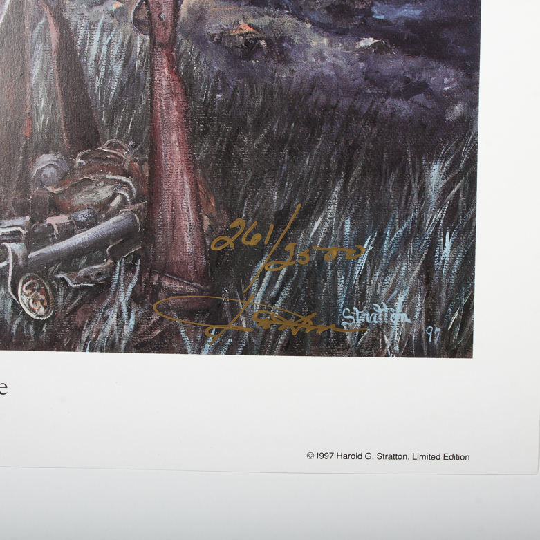 Harold G. Stratton Offset Lithograph "Confederate Pride"