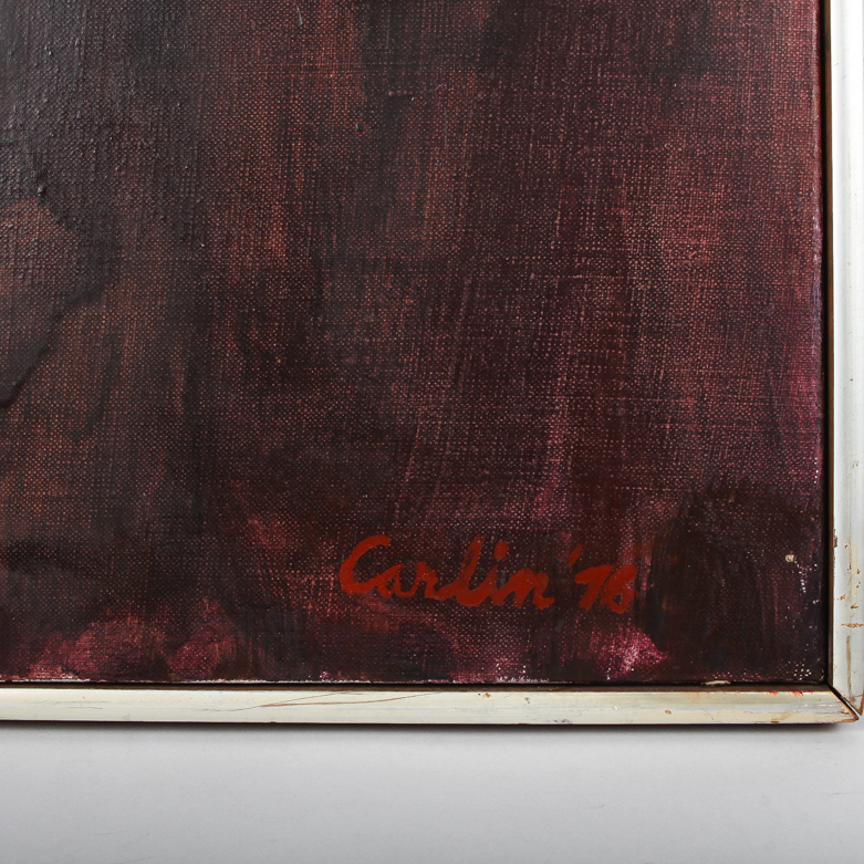 Oil on Canvas Painting of Married Couple