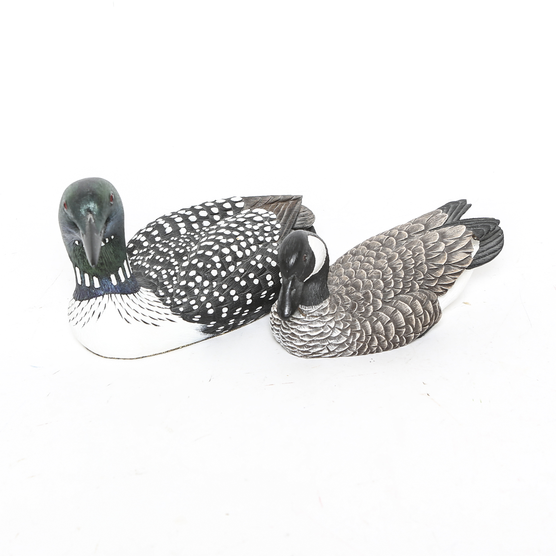 Pair of Heritage Decoys Duck Decoys