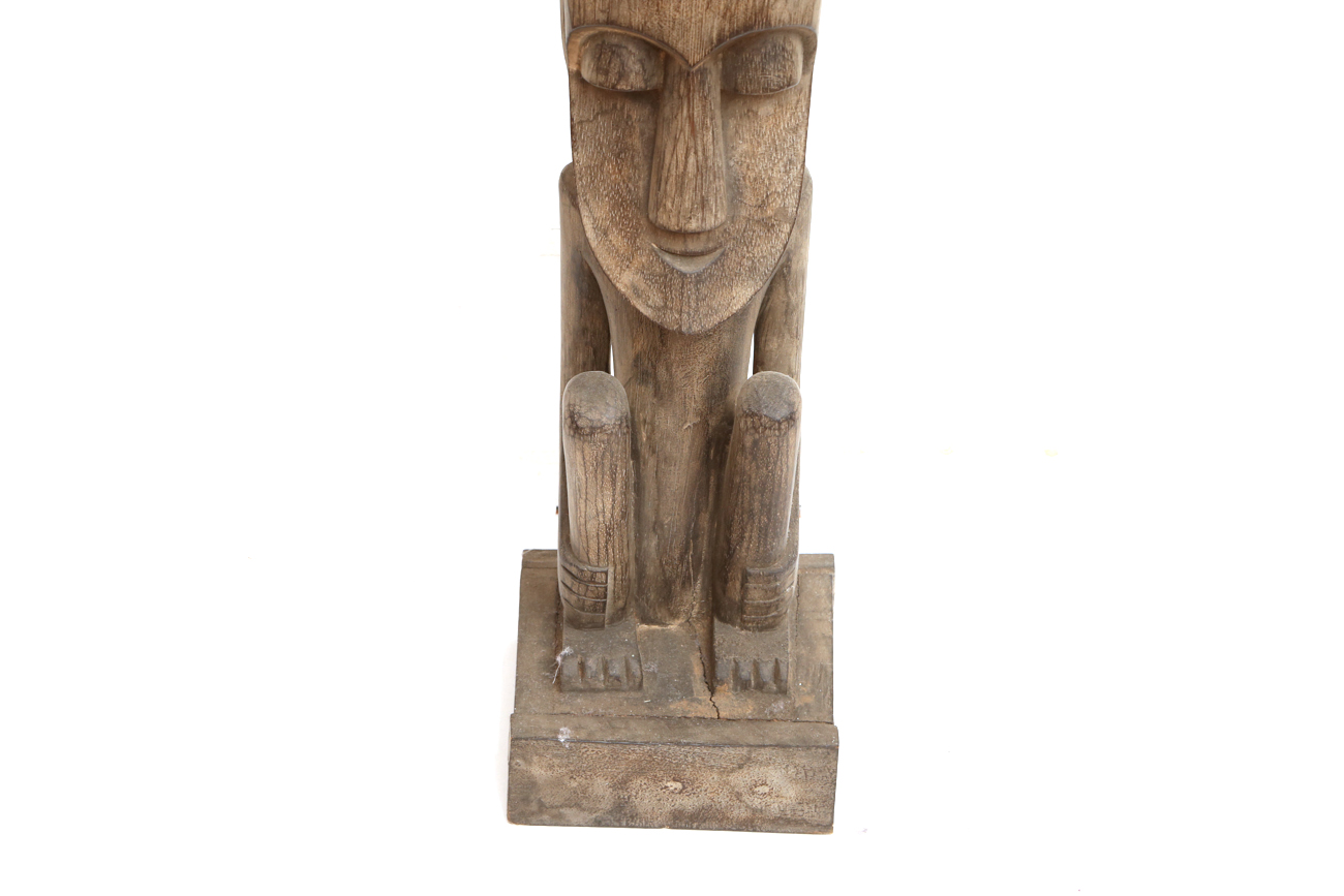 Hand Carved Wooden Sculpture