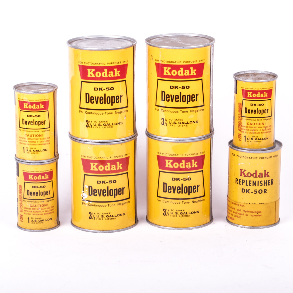 Vintage Kodak DK-50 Sheet Film Developer