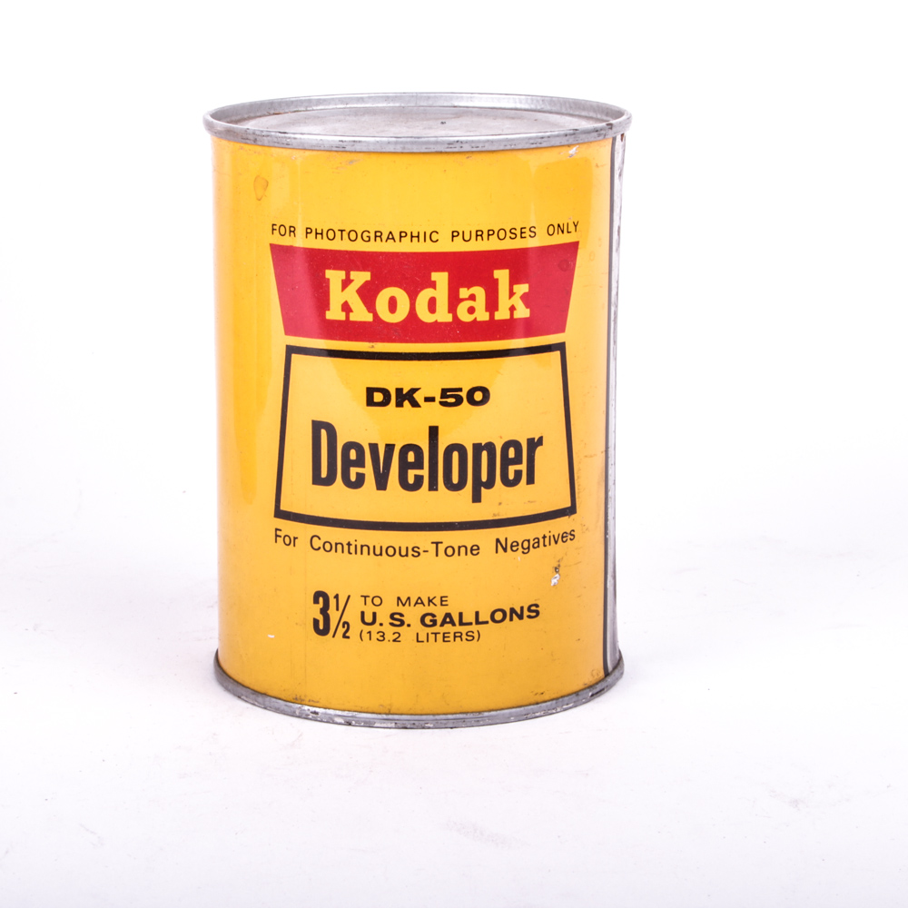 Vintage Kodak DK-50 Sheet Film Developer
