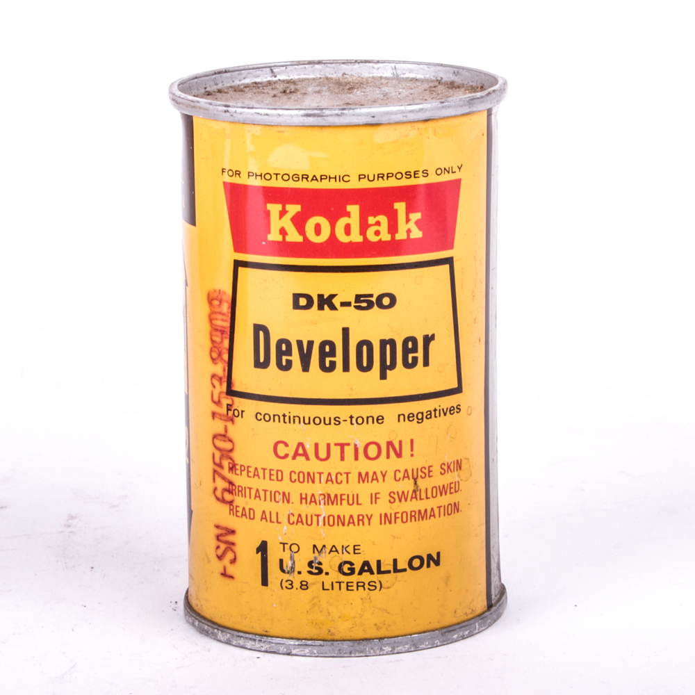 Vintage Kodak DK-50 Sheet Film Developer