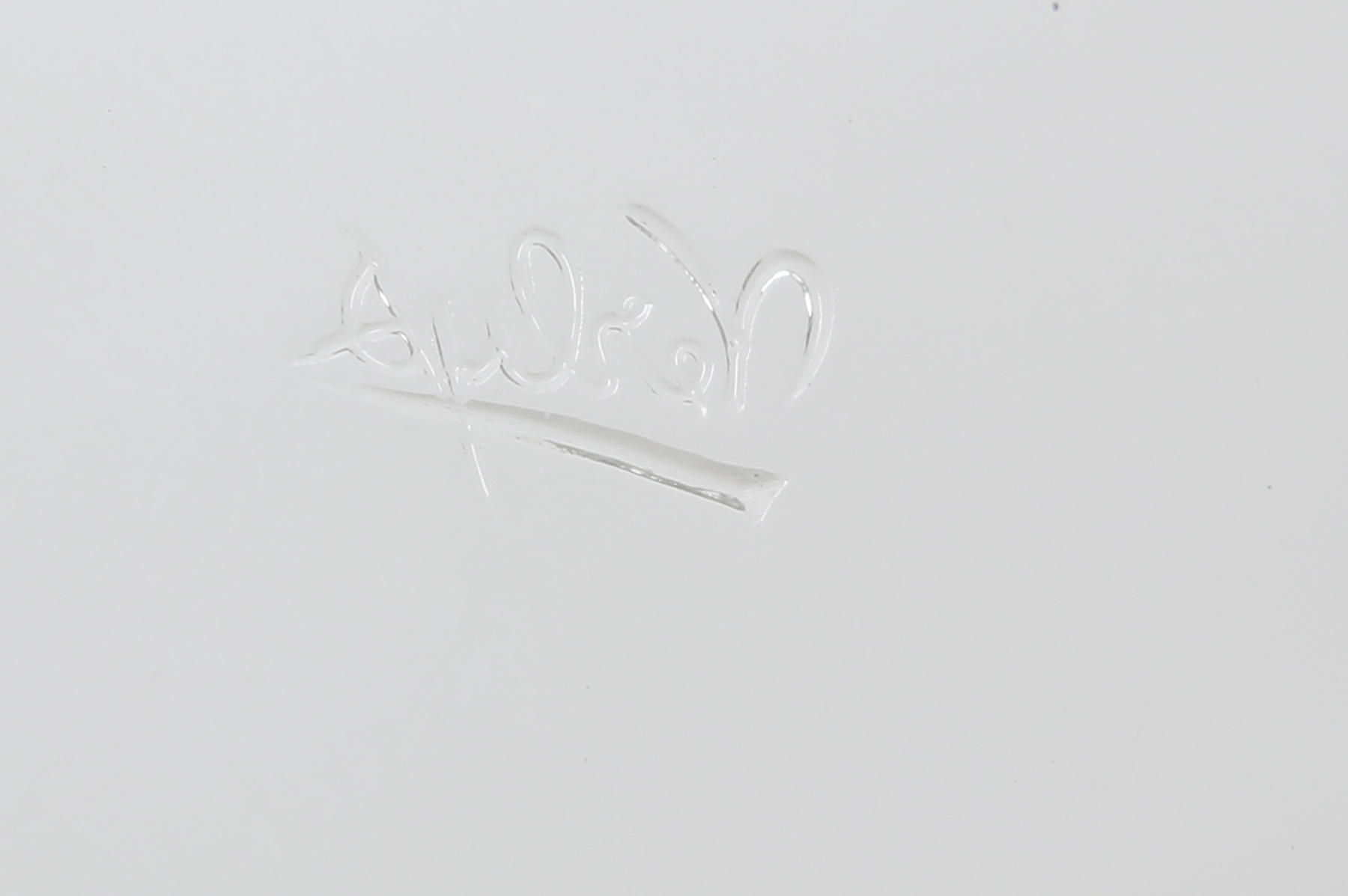 Three Verlys Art Glass Bowls