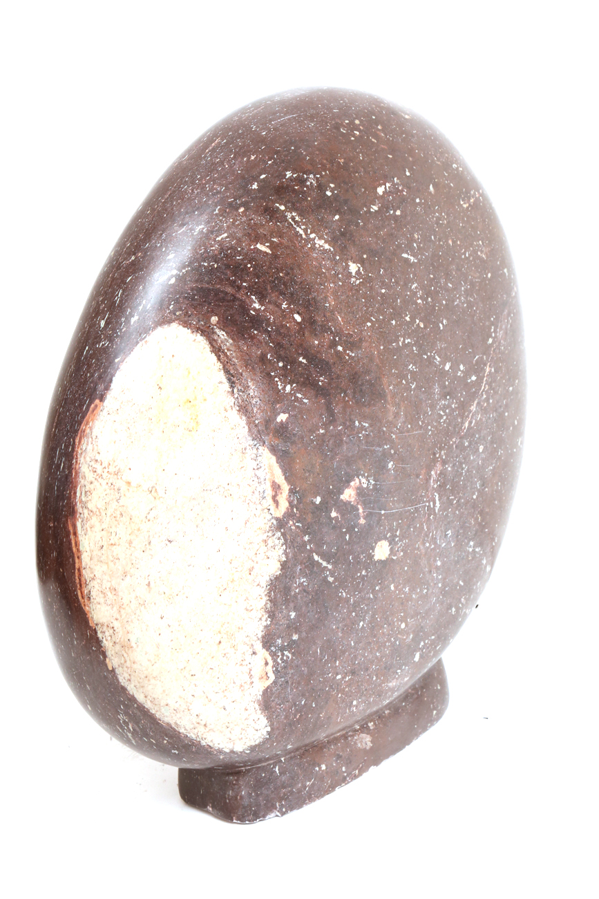 Large Shona Stone Circular Face Sculpture