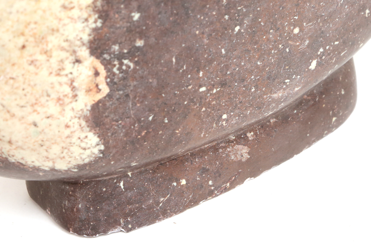 Large Shona Stone Circular Face Sculpture