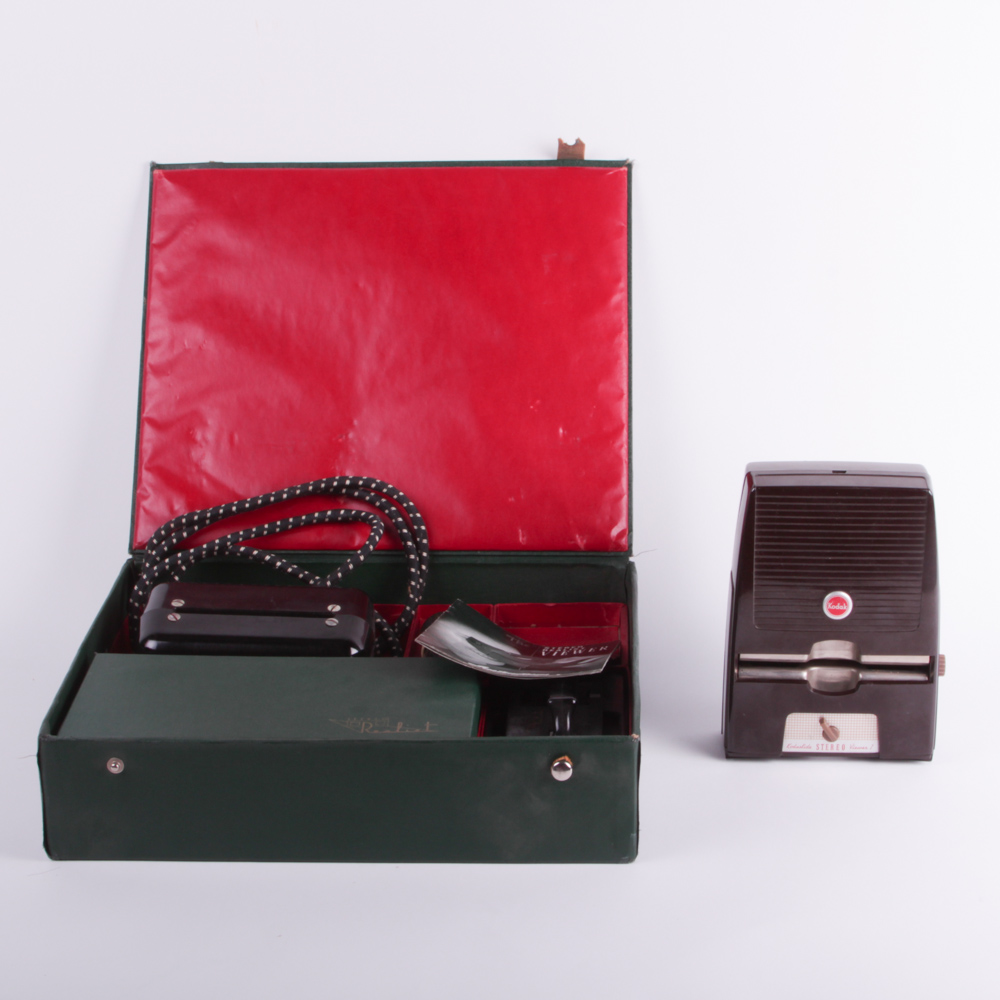 Kodak Stereo Realist Viewer Set