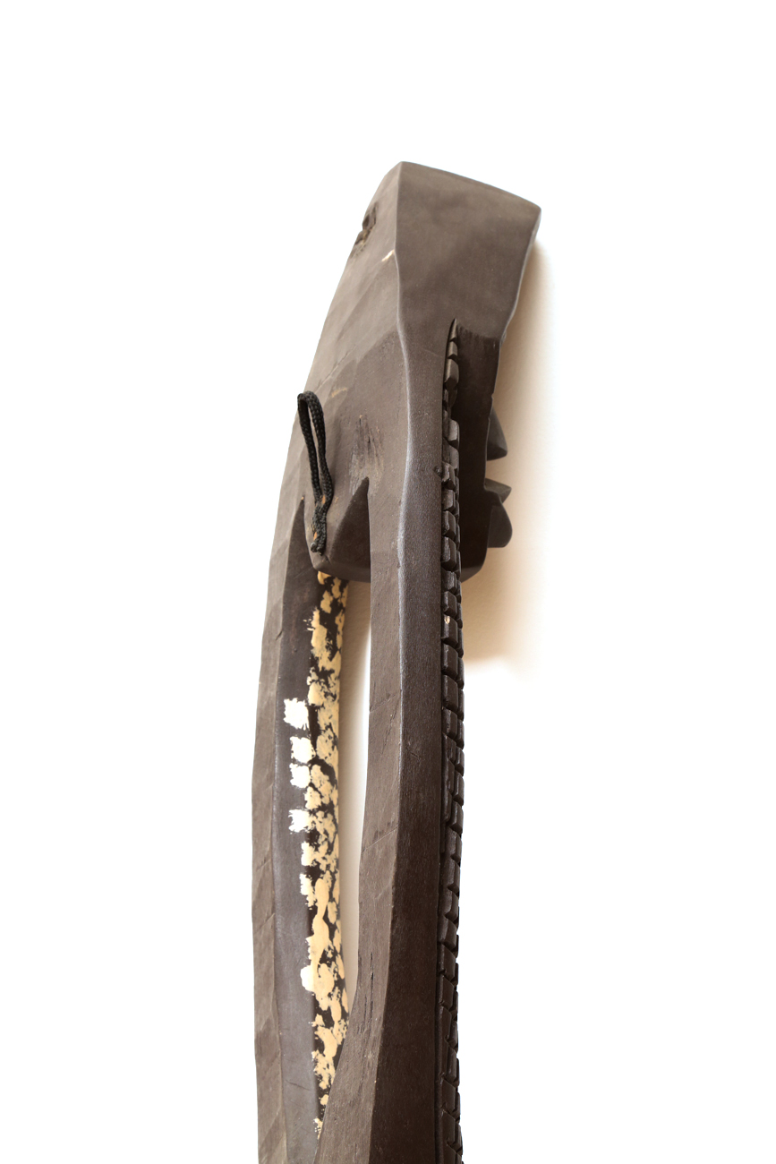 Wooden African Tribal Mask From Ghana