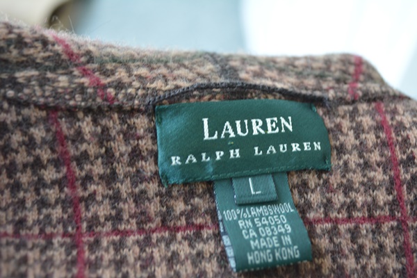 Polo by Ralph Lauren Women's Lambswool Sweater Jacket