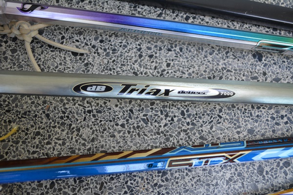 Four Lacrosse Sticks