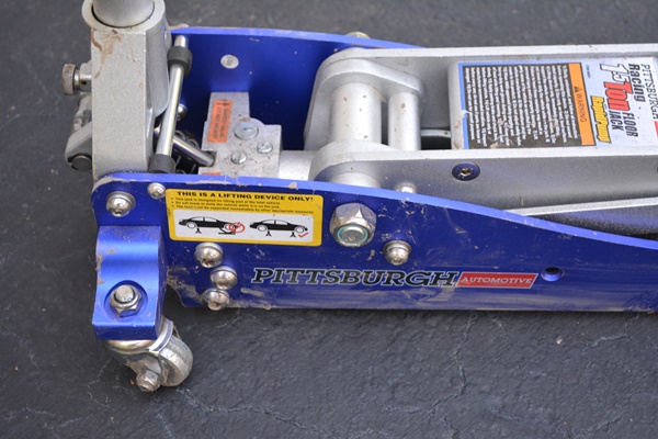 Pittsburgh Racing 1-Ton Floor Jack Rapid Pump