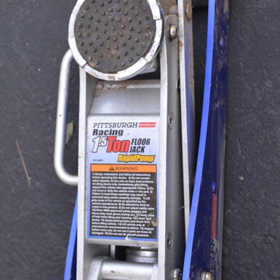 Pittsburgh Racing 1-Ton Floor Jack Rapid Pump