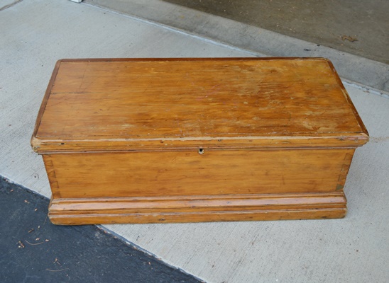 Vintage Wood Chest