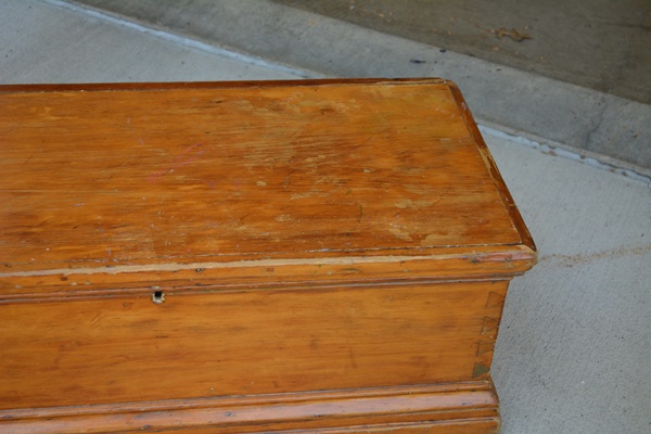 Vintage Wood Chest