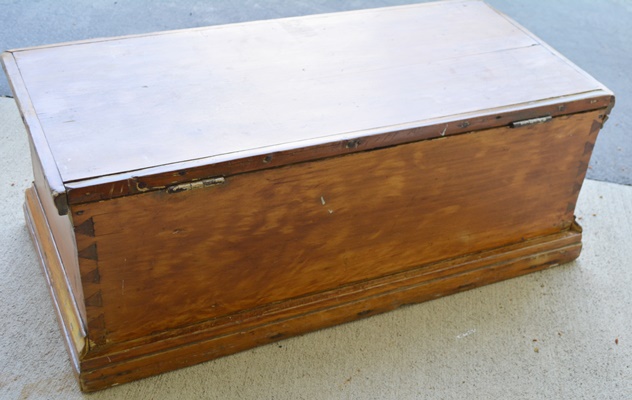 Vintage Wood Chest