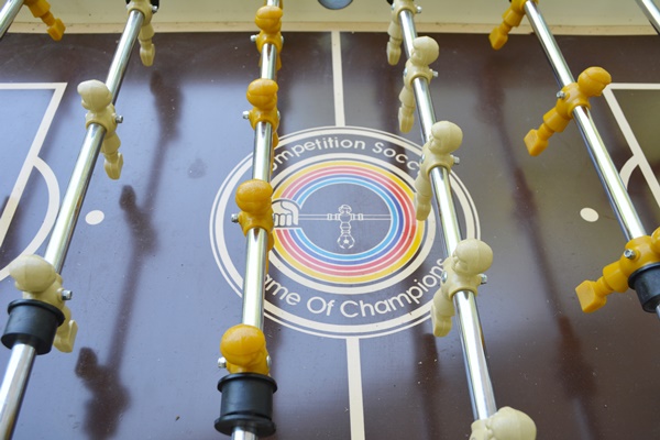 Competition Soccer Game of Champions Foosball Table