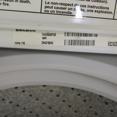 Estate by Whirlpool Washer and Dryer