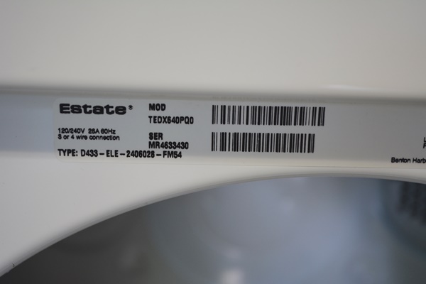 Estate by Whirlpool Washer and Dryer