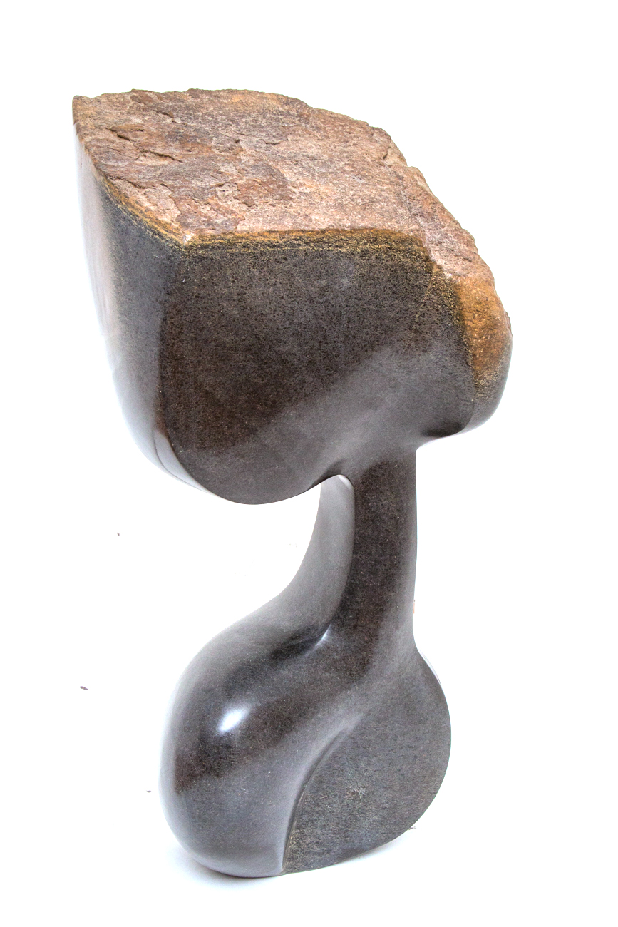 Shona Stone Sculpture Of Head