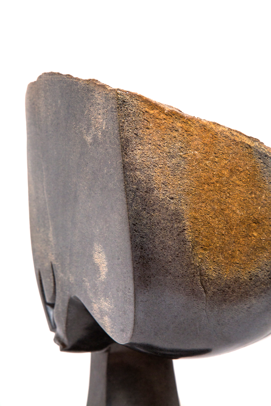 Shona Stone Sculpture Of Head