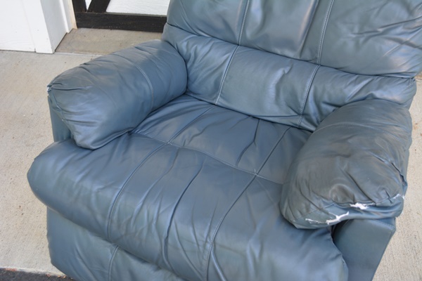 Faux Leather Recliner