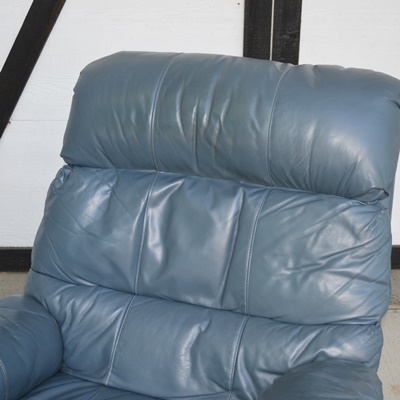 Faux Leather Recliner