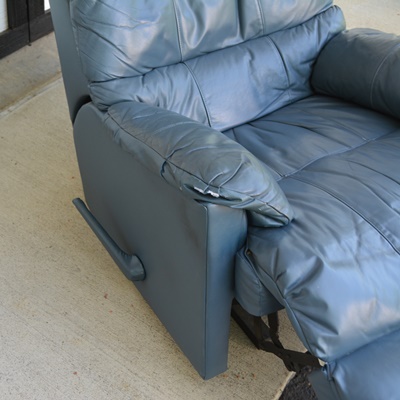 Faux Leather Recliner