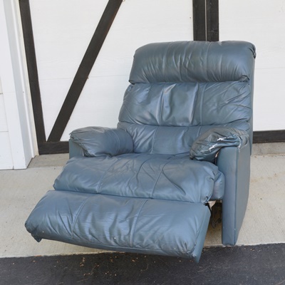 Faux Leather Recliner