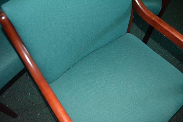 Four Upholstered Armchairs by Chromcraft