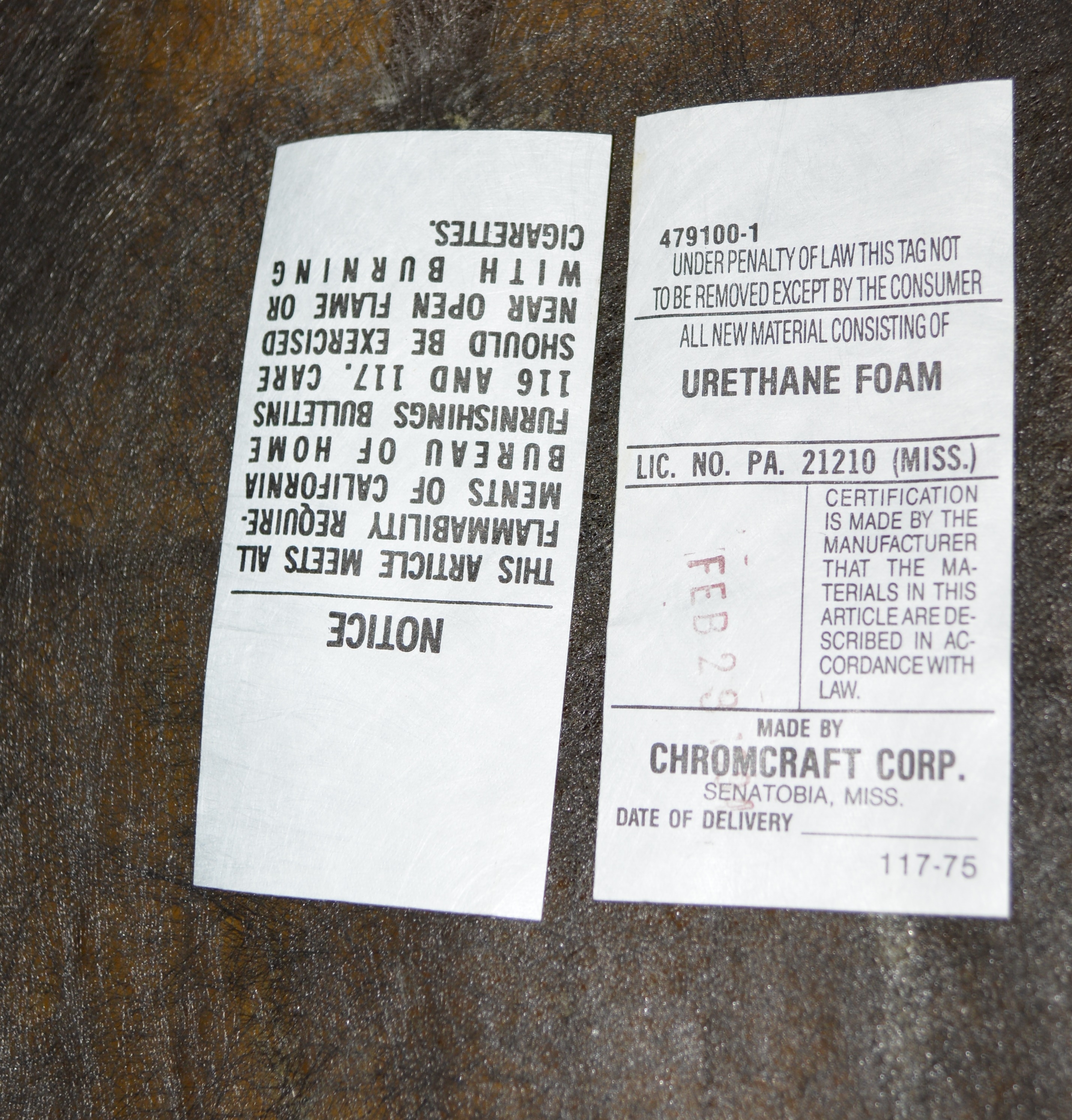 Four Upholstered Armchairs by Chromcraft