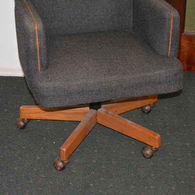 Carolina Seating Company Gray Upholstered Office Chair