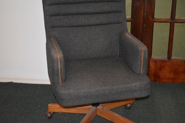 Carolina Seating Company Gray Upholstered Office Chair