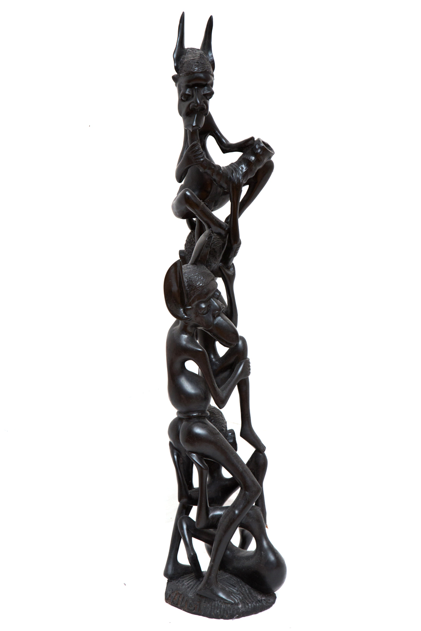 Njudi Hand Carved Ebony Sculpture