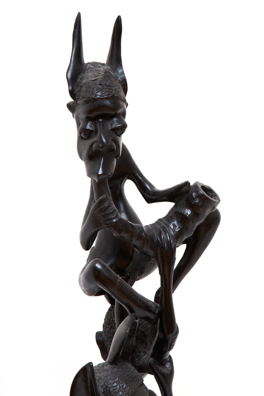 Njudi Hand Carved Ebony Sculpture