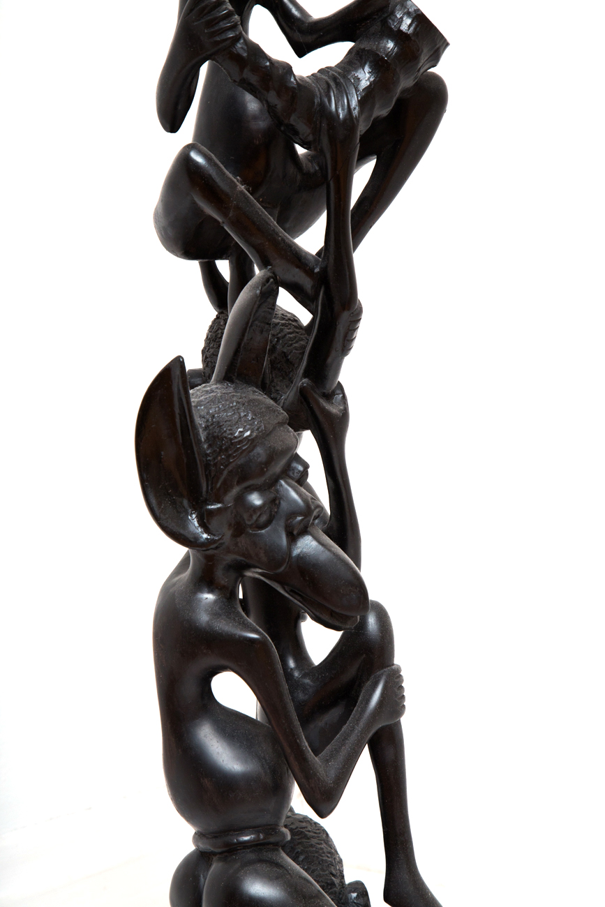 Njudi Hand Carved Ebony Sculpture