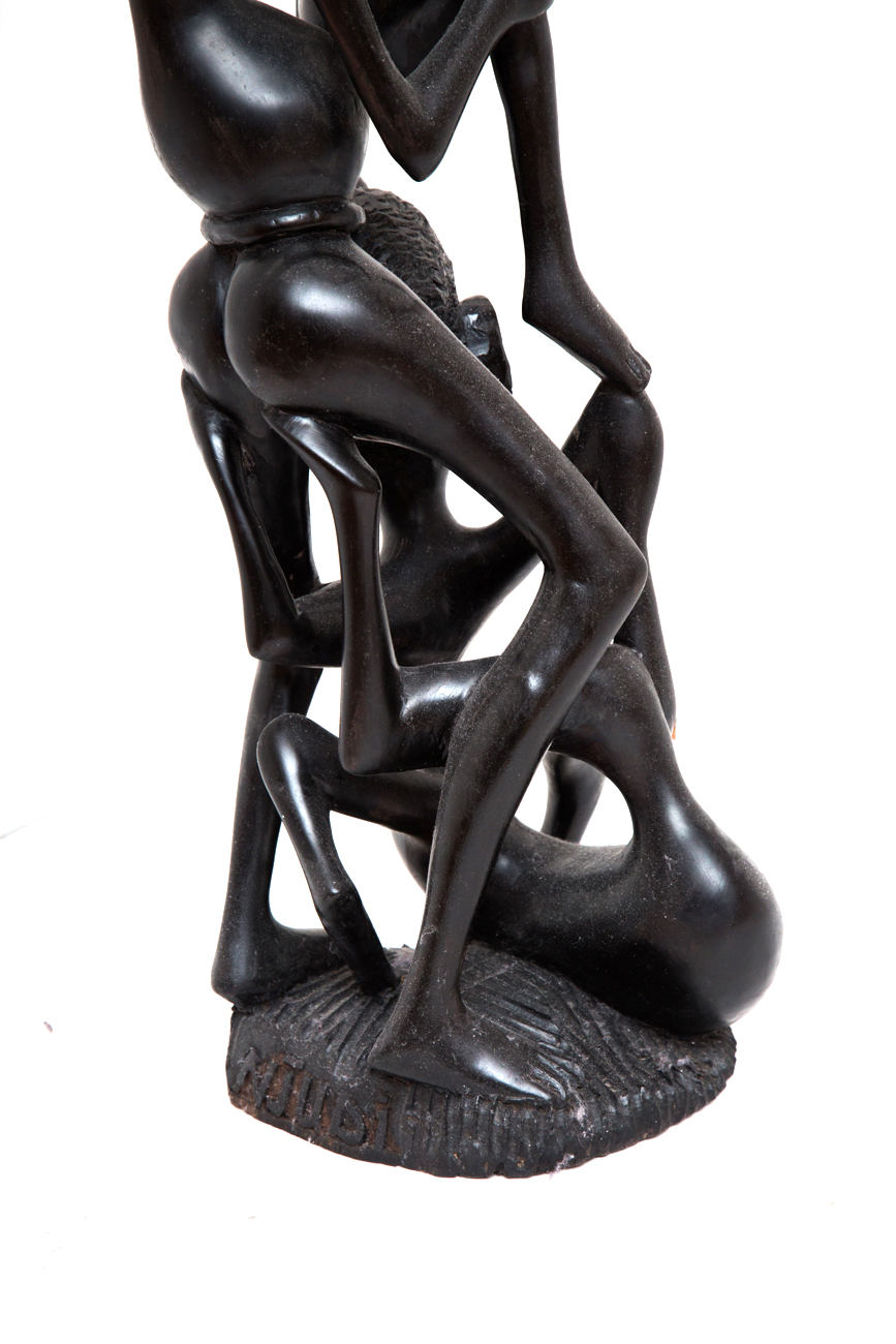 Njudi Hand Carved Ebony Sculpture