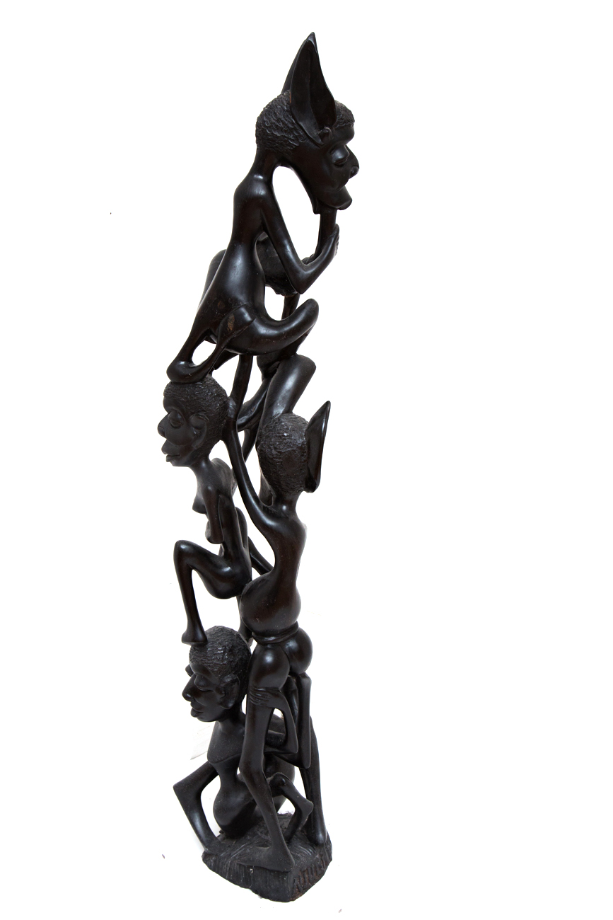 Njudi Hand Carved Ebony Sculpture