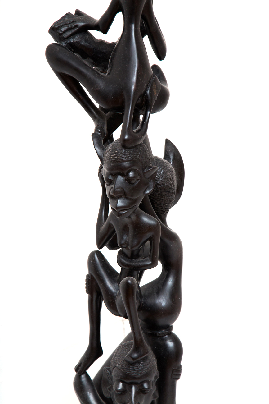 Njudi Hand Carved Ebony Sculpture