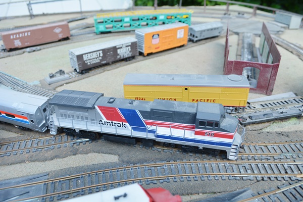 Electric Train Collection and Large Train Table