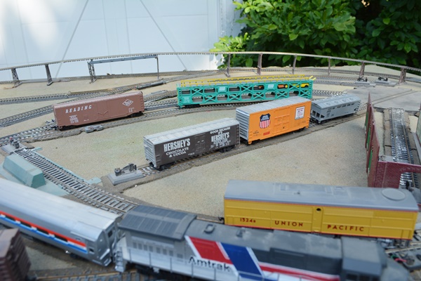 Electric Train Collection and Large Train Table