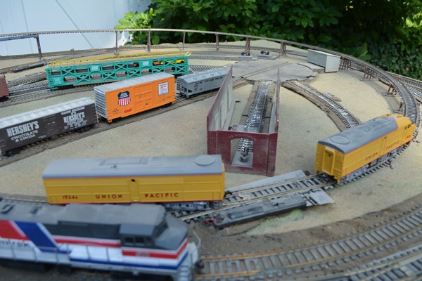 Electric Train Collection and Large Train Table