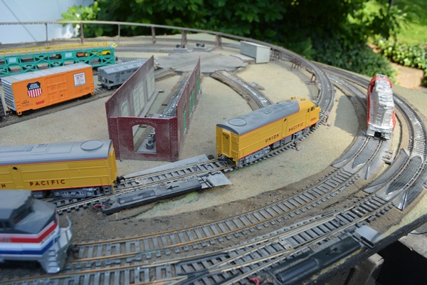 Electric Train Collection and Large Train Table