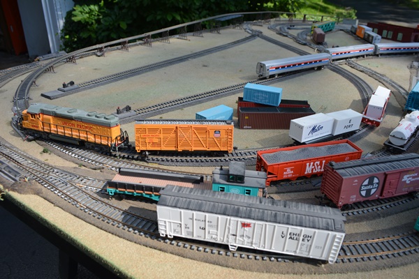 Electric Train Collection and Large Train Table